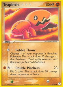 Trapinch - Legend Maker (LM) #67/92 - Common Pokémon Trading Card