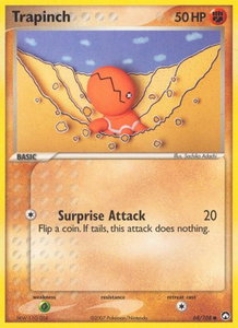 Trapinch - Power Keepers (PK) #68/108 - Common Pokémon Trading Card