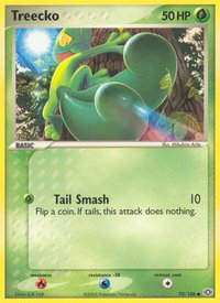 Treecko - Emerald (EM) #70/106 - Common Pokémon Trading Card
