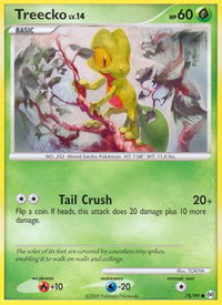 Treecko (78) - Arceus (AR) #78/99 - Common Pokémon Trading Card