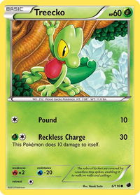 Treecko - Plasma Freeze (PLF) #6/116 - Common Pokémon Trading Card