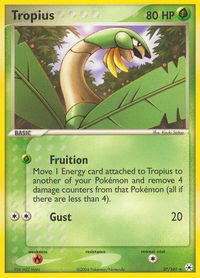Tropius - Hidden Legends (HL) #27/101 - Rare Pokémon Trading Card