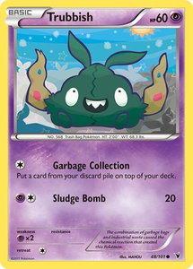Trubbish - Noble Victories (NVI) #48/101 - Common Pokémon Trading Card