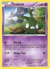 Trubbish (63) - Plasma Storm (PLS) #63/135 - Uncommon Pokémon Trading Card