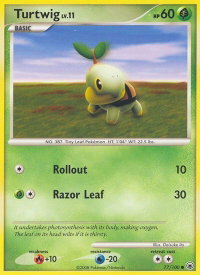 Turtwig (77) - Majestic Dawn (MD) #77/100 - Common Pokémon Trading Card