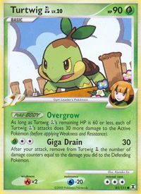 Turtwig GL - Rising Rivals (RR) #85/111 - Common Pokémon Trading Card