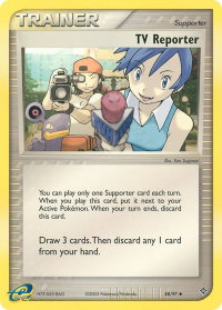 TV Reporter - Dragon (DR) #88/97 - Uncommon Pokémon Trading Card