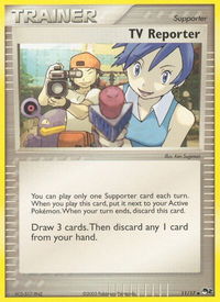 TV Reporter - POP Series 2 (POP) #011/017 - Uncommon Pokémon Trading Card