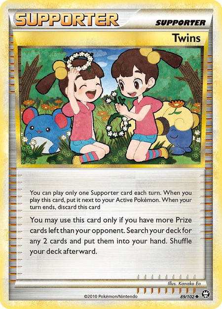 Twins - Triumphant Pokémon trading card