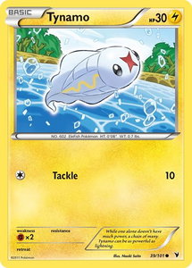 Tynamo (39) - Noble Victories (NVI) #39/101 - Common Pokémon Trading Card