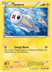 Tynamo (44) - Dark Explorers (DEX) #44/108 - Common Pokémon Trading Card