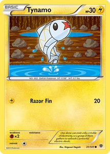 Tynamo - Plasma Blast (PLB) #31/101 - Common Pokémon Trading Card