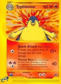 Typhlosion (64) - Expedition (EX) #064/165 - Rare Pokémon Trading Card