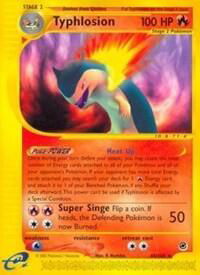 Typhlosion (65) - Expedition (EX) #065/165 - Rare Pokémon Trading Card