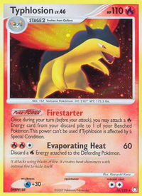Typhlosion - Mysterious Treasures (MT) #16/123 - Holo Rare Pokémon Trading Card
