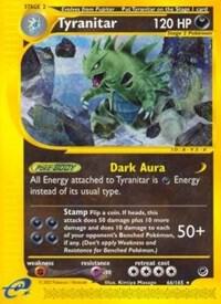 Tyranitar (66) - Expedition Pokémon trading card
