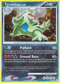 Tyranitar - Mysterious Treasures (MT) #17/123 - Holo Rare Pokémon Trading Card