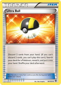 Ultra Ball - Plasma Blast (PLB) #90/101 - Uncommon Pokémon Trading Card