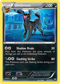 Umbreon (60) - Dark Explorers (DEX) #60/108 - Uncommon Pokémon Trading Card