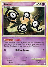 Unown - Triumphant (TM) #51/102 - Uncommon Pokémon Trading Card