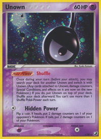 Unown (!) - Unseen Forces (UF) #!/28 - Holo Rare Pokémon Trading Card