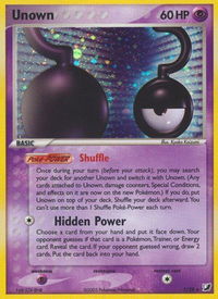 Unown (?) - Unseen Forces (UF) #?/28 - Holo Rare Pokémon Trading Card