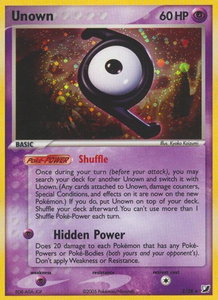 Unown (Z) - Unseen Forces (UF) #Z/28 - Holo Rare Pokémon Trading Card