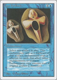 Copy Artifact - Unlimited Edition (2ED) #54 - Rare Magic: The Gathering Trading Card