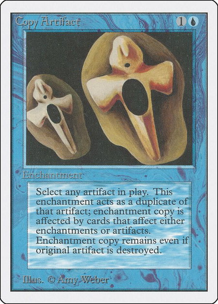 Copy Artifact - Unlimited Edition Magic: The Gathering trading card