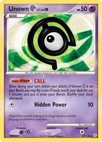 Unown [C] - Diamond and Pearl (DP) #67/130 - Uncommon Pokémon Trading Card