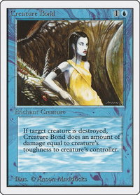 Creature Bond - Unlimited Edition (2ED) #56 - Common Magic: The Gathering Trading Card