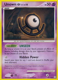 Unown (U) - Legends Awakened (LA) #78/146 - Uncommon Pokémon Trading Card