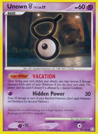 Unown (V) - Legends Awakened (LA) #79/146 - Uncommon Pokémon Trading Card