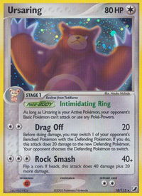 Ursaring - Unseen Forces (UF) #18/115 - Holo Rare Pokémon Trading Card