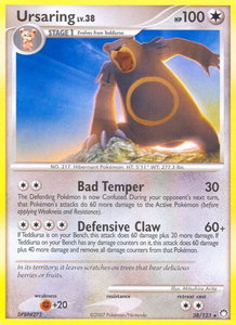 Ursaring - Mysterious Treasures (MT) #38/123 - Rare Pokémon Trading Card
