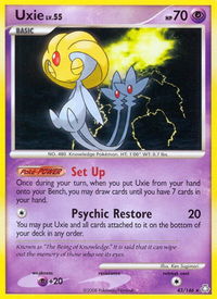 Uxie - Legends Awakened (LA) #43/146 - Rare Pokémon Trading Card