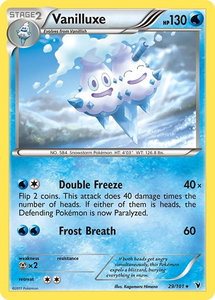 Vanilluxe - Noble Victories (NVI) #29/101 - Rare Pokémon Trading Card