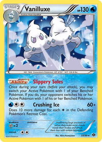Vanilluxe - Next Destinies (NXD) #33/99 - Holo Rare Pokémon Trading Card
