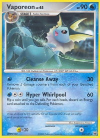 Vaporeon - Majestic Dawn (MD) #34/100 - Rare Pokémon Trading Card