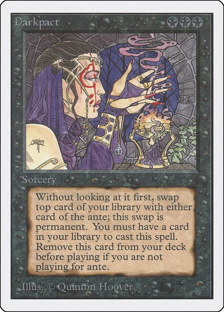 Darkpact - Unlimited Edition Magic: The Gathering trading card