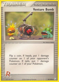 Venture Bomb - Team Rocket Returns (RR) #93/109 - Uncommon Pokémon Trading Card