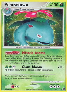 Venusaur - Secret Wonders (SW) #20/132 - Holo Rare Pokémon Trading Card