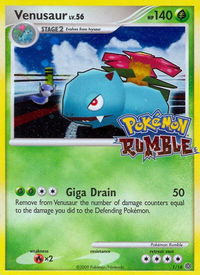 Venusaur - Rumble (RUM) #1 - Rare Pokémon Trading Card