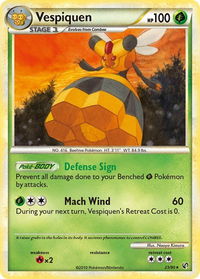 Vespiquen - Undaunted (UD) #23/90 - Rare Pokémon Trading Card