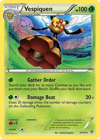 Vespiquen - Plasma Storm (PLS) #5/135 - Rare Pokémon Trading Card