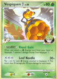 Vespiquen E4 - Rising Rivals (RR) #35/111 - Rare Pokémon Trading Card