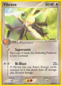 Vibrava - Legend Maker (LM) #46/92 - Uncommon Pokémon Trading Card