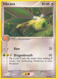 Vibrava - Power Keepers (PK) #40/108 - Uncommon Pokémon Trading Card
