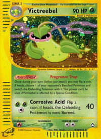 Victreebel (H30) - Aquapolis (AQ) #H30/H32 - Holo Rare Pokémon Trading Card
