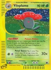 Vileplume (31) trading card from Expedition Vileplume (31) - Expedition Pokémon trading card